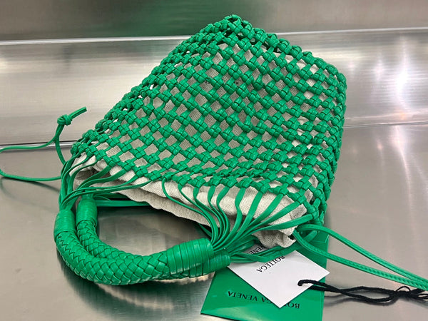 BORSA CAVALLINO 23 IN AGNELLO VERDE