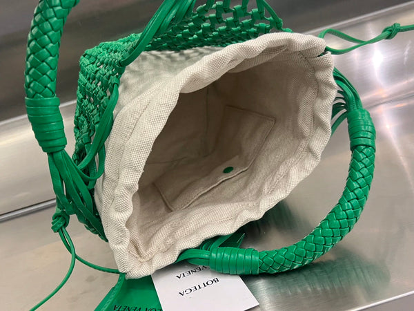 BORSA CAVALLINO 23 IN AGNELLO VERDE