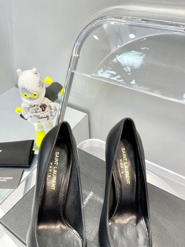 SL OPYUM BASIC TACCO ALTO PELLE DI VITELLO NERA