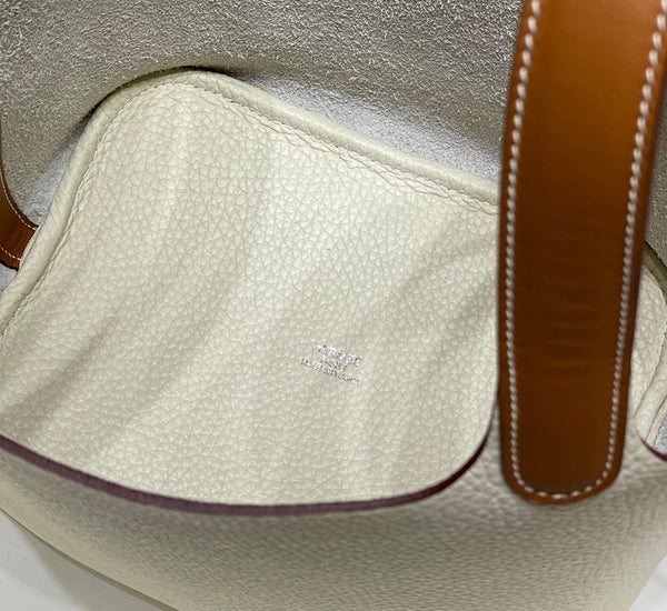 picotin lock 18 white gold togo shw