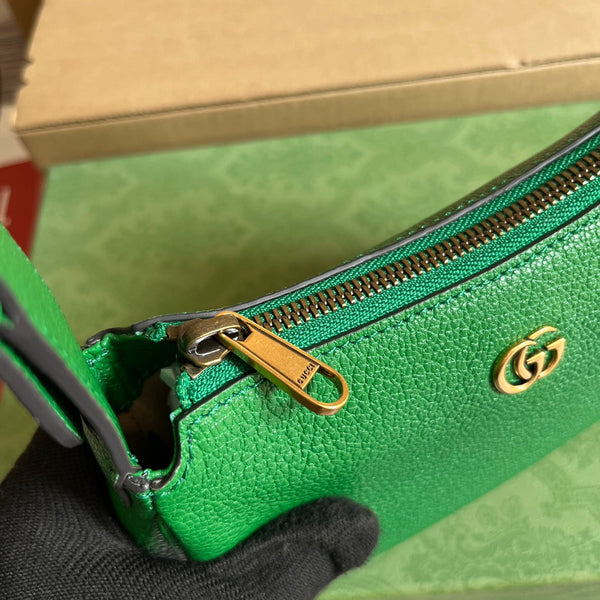 BORSA A TRACOLLA APHRODITE MINI 21 IN PELLE DI VITELLO VERDE SMERALDO