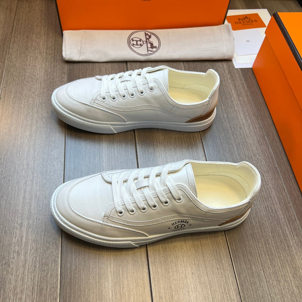 HM GET SNEAKER WHITE CALFSKIN