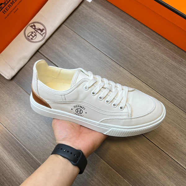 HM GET SNEAKER WHITE CALFSKIN