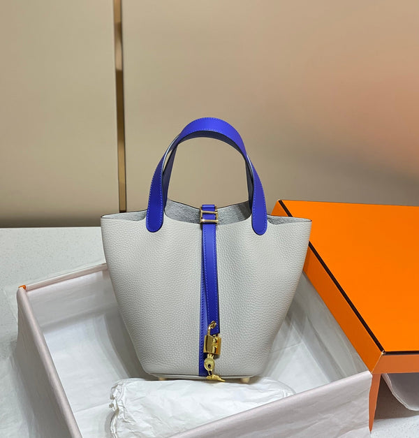 picotin lock 18 white blue togo ghw