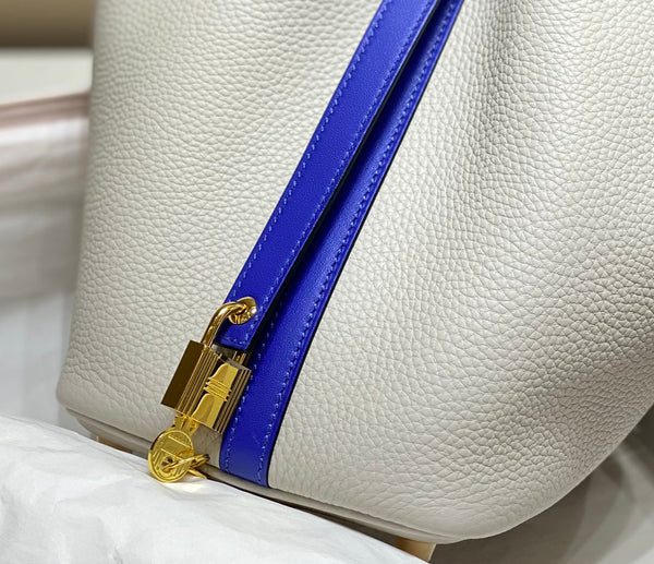 picotin lock 18 white blue togo ghw