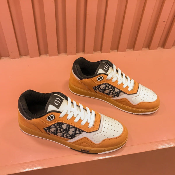 CD B27 LOW-TOP SNEAKER YAM-WHITE CALFSKIN