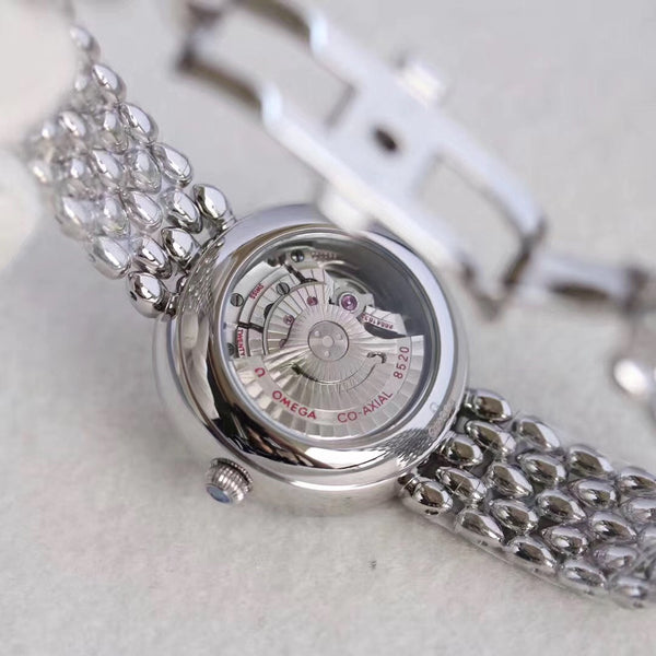 Omega De Ville 32.7mm Diamond Mop Pearl Dial