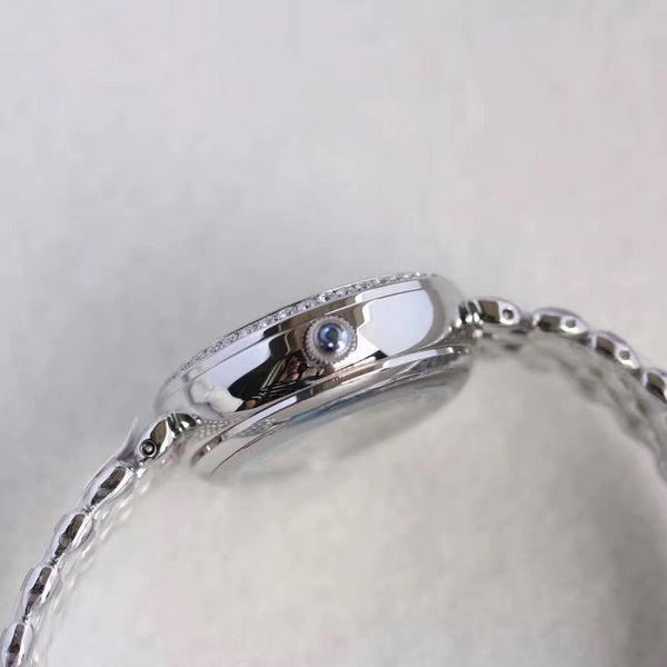 Omega De Ville 32.7mm Diamond Mop Pearl Dial