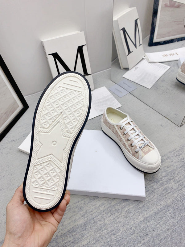 walkn 45 tela da ricamo obliqua rosa chiaro bianco