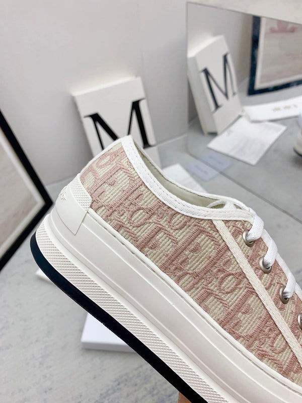 walkn 45 tela da ricamo obliqua rosa chiaro bianco