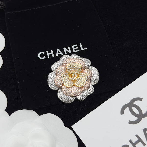 CC Brooch Gold-Silver 173413