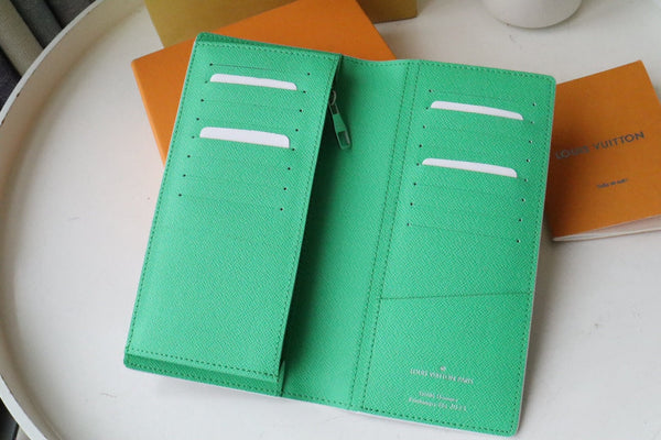 LV Brazza Wallet Monogram Comics Canvas 195895