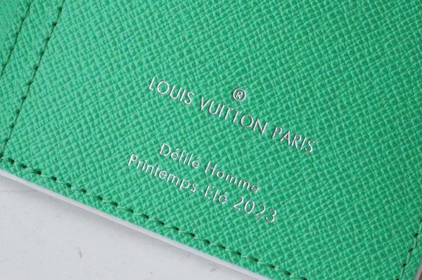 LV Brazza Wallet Monogram Comics Canvas 195895