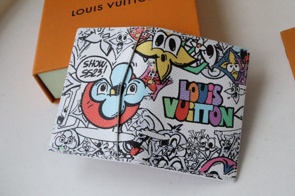LV Pocket Organizer Multicolor Monogram Comics Canvas 195897