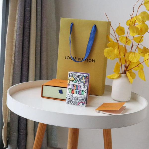 LV Pocket Organizer Multicolor Monogram Comics Canvas 195897