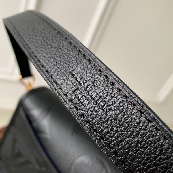 diane 24 black monogram empreinte leather