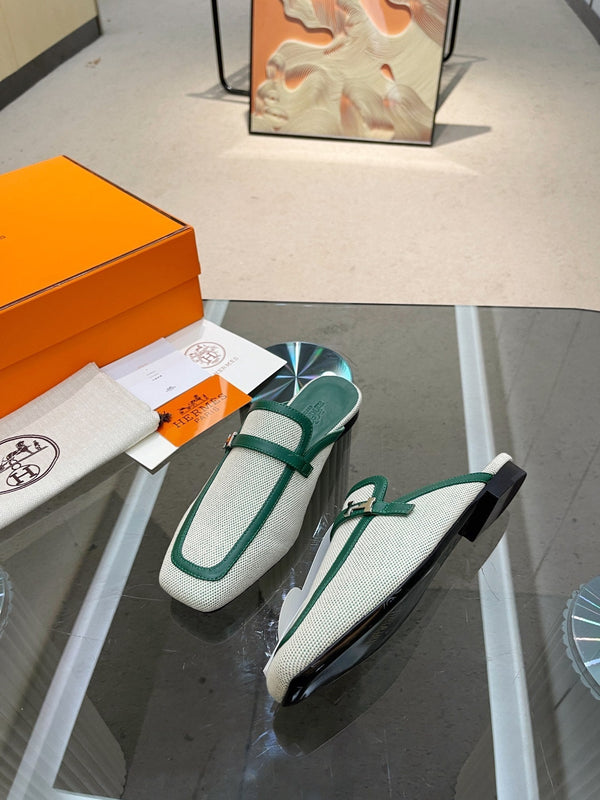 MULE GROUPIE IN PELLE DI AGNELLO ARGENTO MIX OCEANO