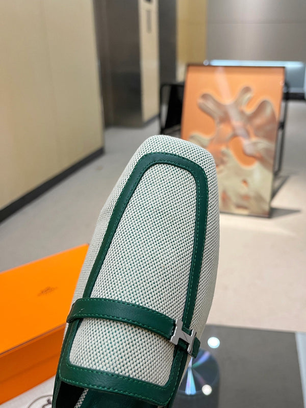 MULE GROUPIE IN PELLE DI AGNELLO ARGENTO MIX OCEANO