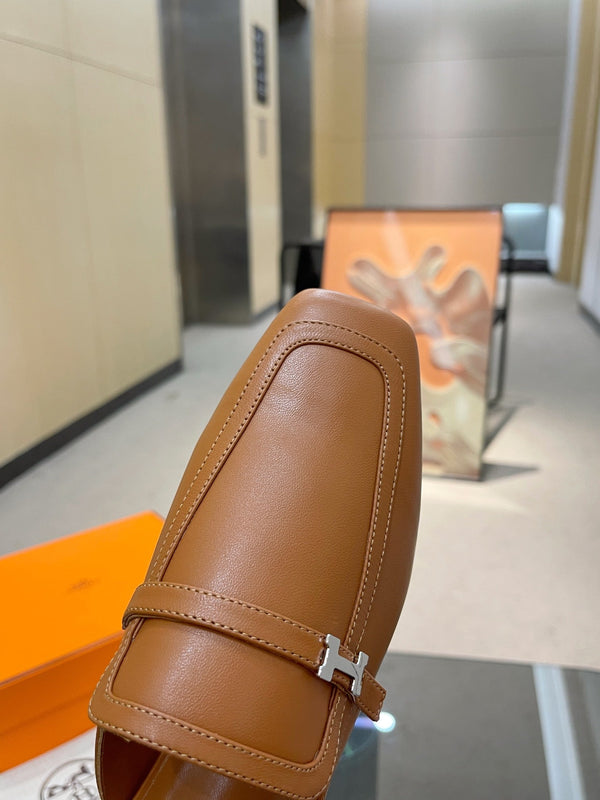 MULE GROUPIE IN PELLE DI AGNELLO FUCILE