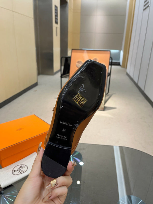 MULE GROUPIE IN PELLE DI AGNELLO FUCILE