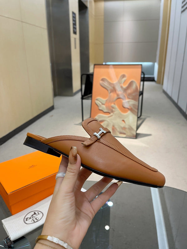 MULE GROUPIE IN PELLE DI AGNELLO FUCILE