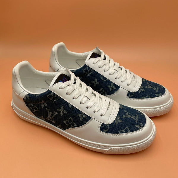LV MONOGRAM DENIM BLUE SNEAKER