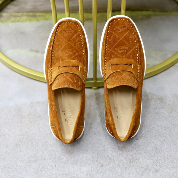 HM GUILLAUME LOAFER BRONZE SUEDE