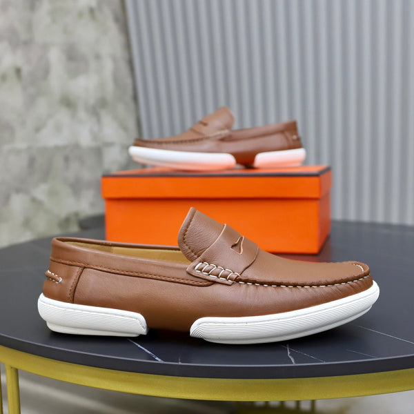 HM GUILLAUME LOAFER TAWNY CALFSKIN