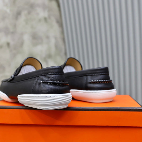 HM GUILLAUME LOAFER BLACK CALFSKIN