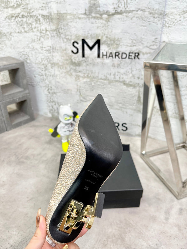 SL OPYUM BASIC TACCO ALTO ORO CRISTALLO SATINATO