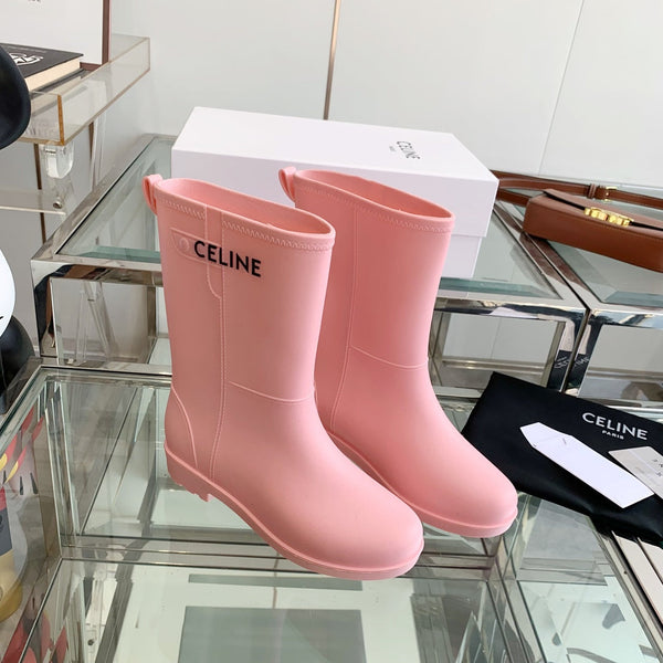 CC Rainboots Pink Rubber 204052