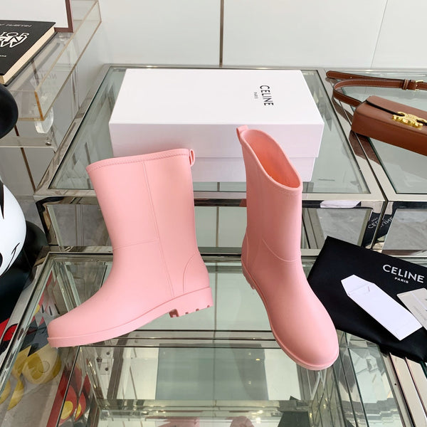 CC Rainboots Pink Rubber 204052