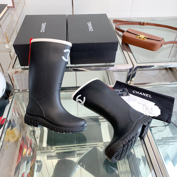 CC Rainboots Black Rubber 204199