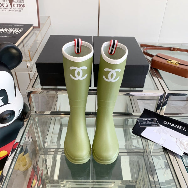CC Rainboots Green Rubber 204201