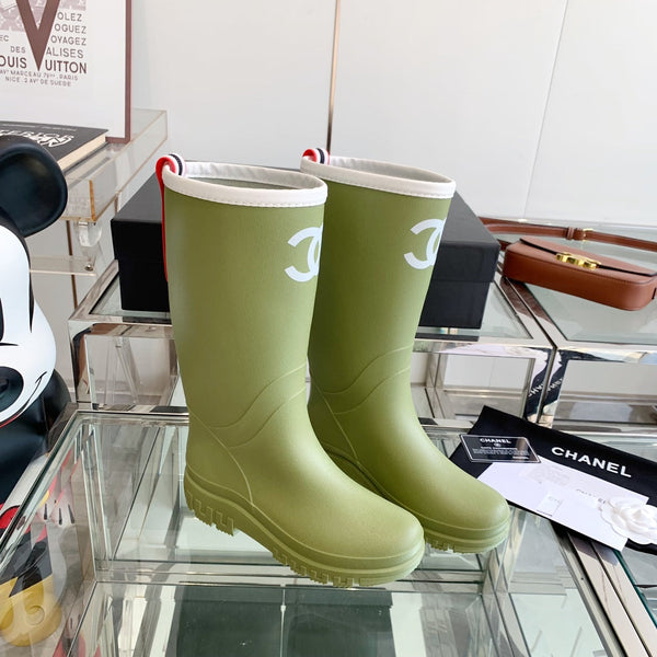 CC Rainboots Green Rubber 204201