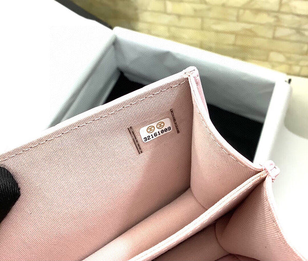 cc woc 13cm with top handle pink quilted calfskin gold hardware