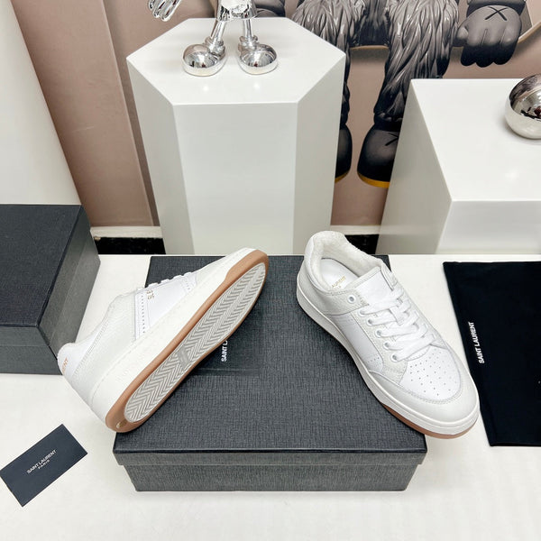 SNEAKERS SL/61 IN VITELLO BIANCO