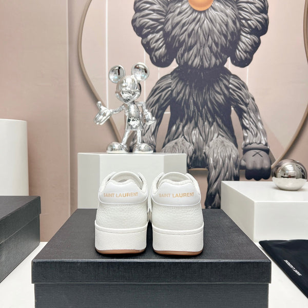 SNEAKERS SL/61 IN VITELLO BIANCO