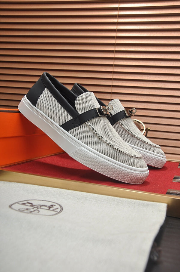 SNEAKER SLIP-ON HM GAME NERA PRUGNA DENIM