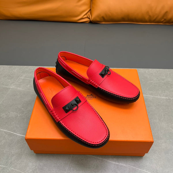 HM IRVING LOAFER ROSE CALFSKIN