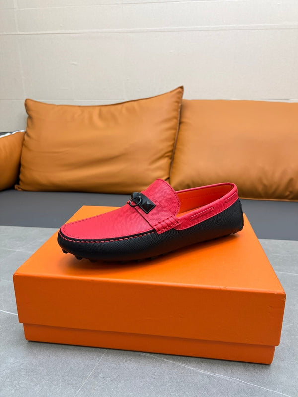 HM IRVING LOAFER ROSE CALFSKIN