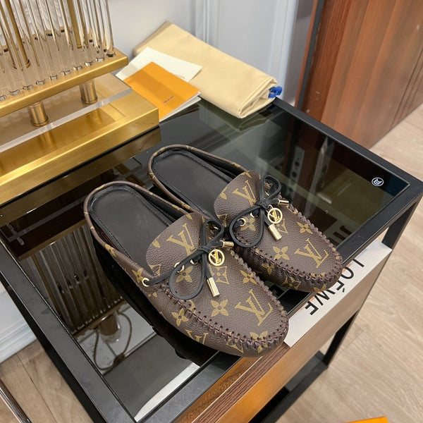 LV COZY FLAT CLASSIC MONOGRAM MARRONE