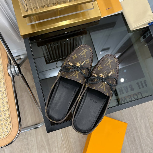 LV COZY FLAT CLASSIC MONOGRAM MARRONE