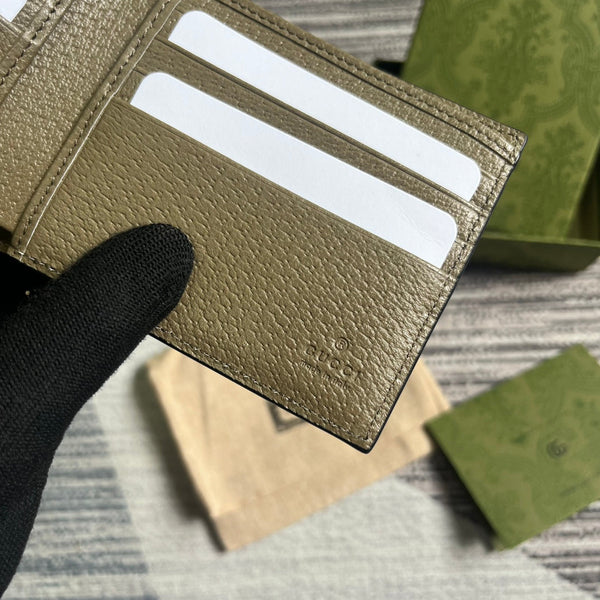 PORTAFOGLIO GG MARMONT 11 BIFOLD IN PELLE DI VITELLO MARRONE MOCHA