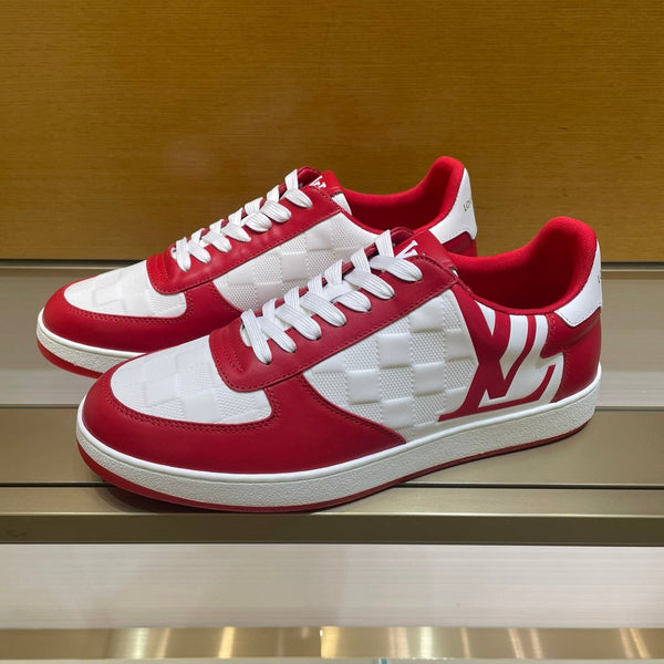 LV RIVOLI SNEAKER UOMO ROSSO BIANCO