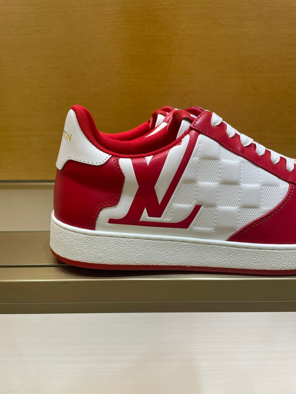 LV RIVOLI SNEAKER UOMO ROSSO BIANCO