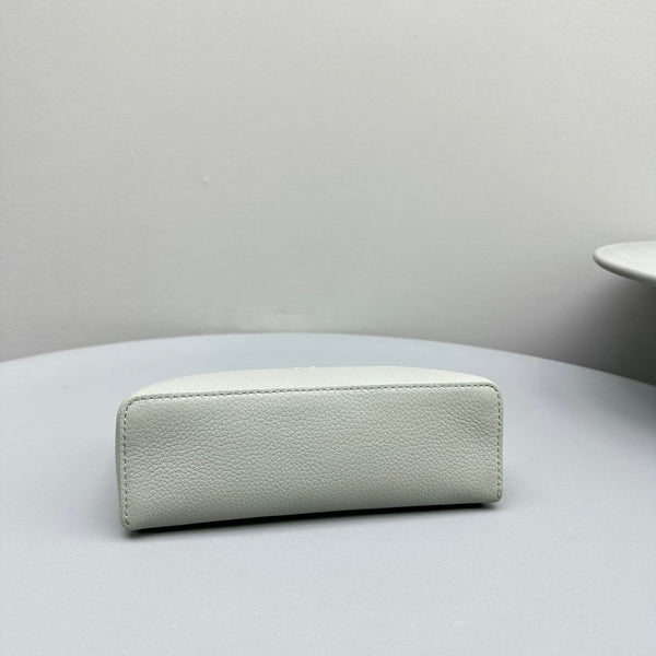 Borsa in pelle bovina extra pocket L19 Sage