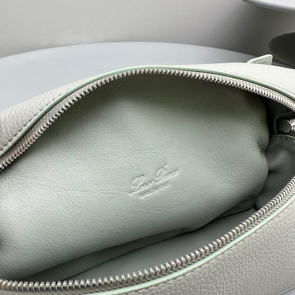 Borsa in pelle bovina extra pocket L19 Sage