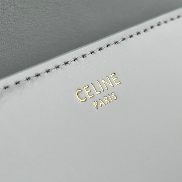 TRIOMPHE 20 BLUE PASTEL CALFSKIN