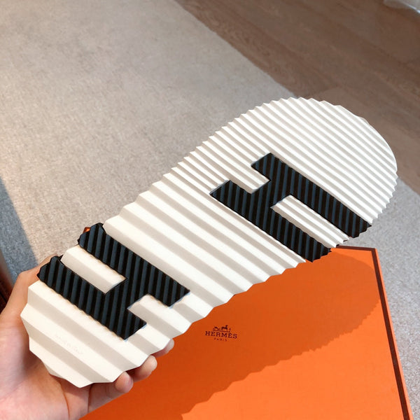 SANDALO HM ELECTRIC IN PELLE DI VITELLO BLU MARINO